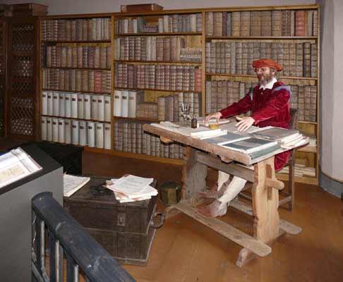 Bibliothek Burg Mildenstein