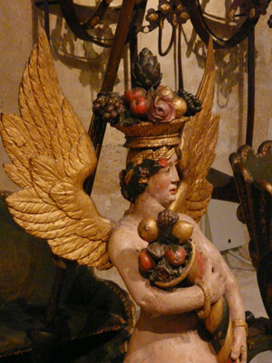 Detail Turnierschlitten Veste Coburg