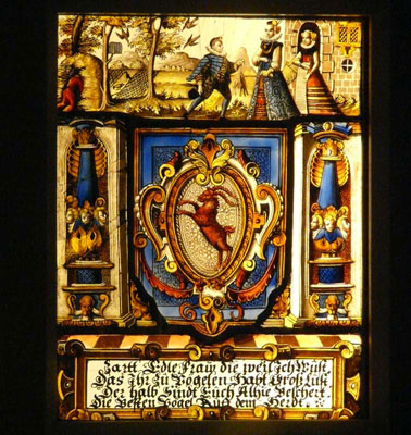 Veste Coburg - Glasmalerei