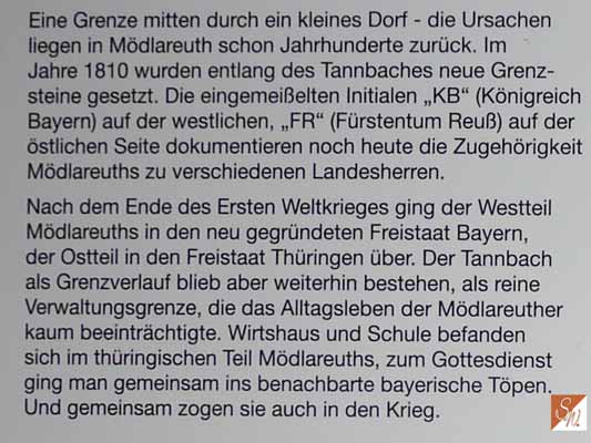 Deutsch-Deutsches Museum Mödlareuth, © Foto Sylvia Wentzlau