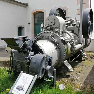  Stationäres Patent-Heißdampf-Hochdruck-Lokomobil