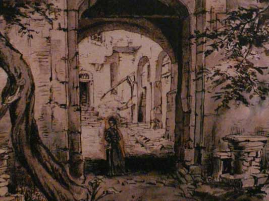 Schloss Lützen - Illustrator Arthur Langhammer